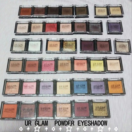 UR GLAM POWDER EYESHADOW/U R GLAM/単色アイシャドウを使ったクチコミ(1枚目)