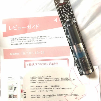 ラッシュティント/MAJOLICA MAJORCA/マスカラを使ったクチコミ(1枚目)