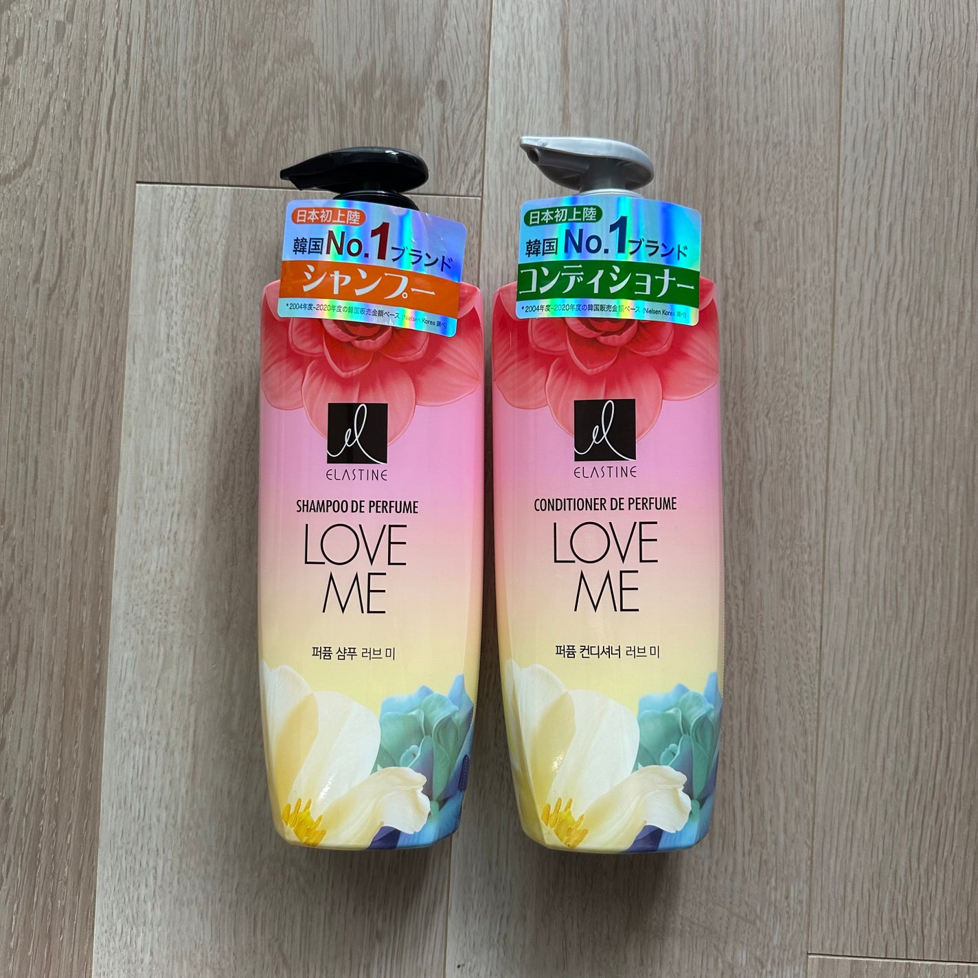 パフュームシャンプー&コンディショナー/エラスチン/シャンプー・コンディショナーを使ったクチコミ(1枚目)