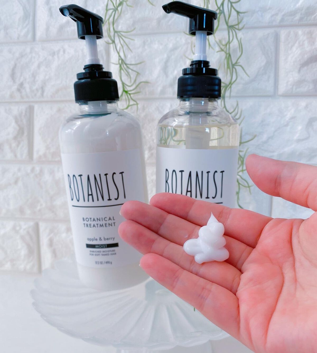 ボタニカルシャンプー/トリートメント(モイスト) /BOTANIST/シャンプー・コンディショナーを使ったクチコミ(3枚目)