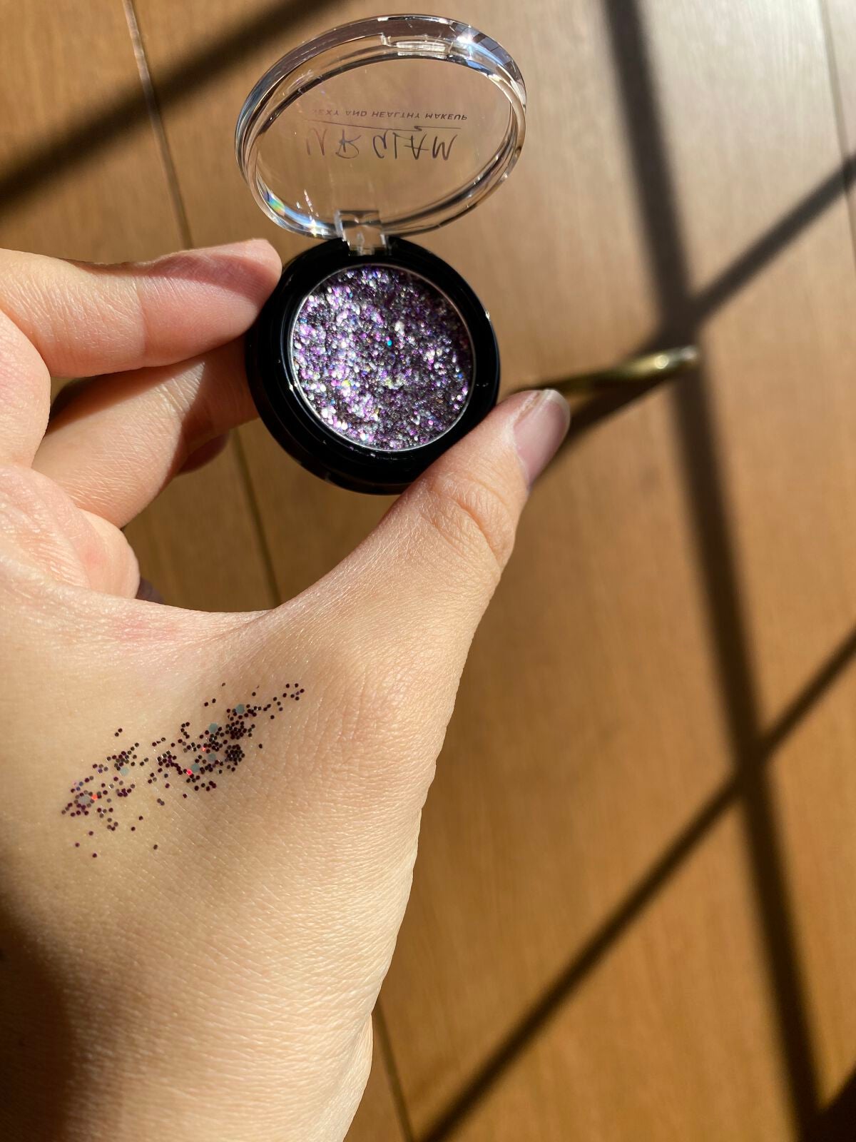 URGLAM GLITTER GEM/U R GLAM/ジェル・クリームチークを使ったクチコミ(3枚目)