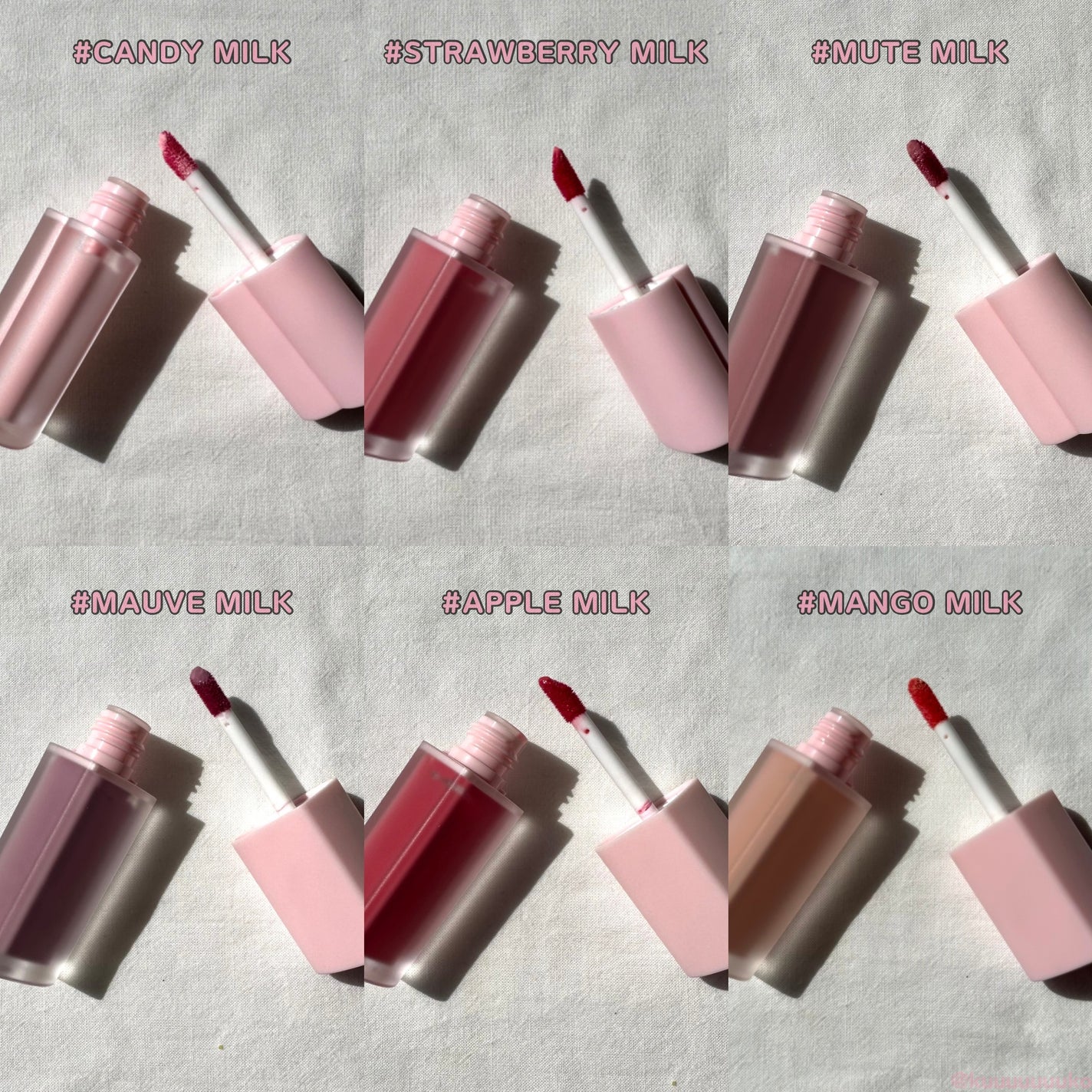 ミルクハートティントリップアンドチーク/Merrymonde/リップティントを使ったクチコミ(3枚目)