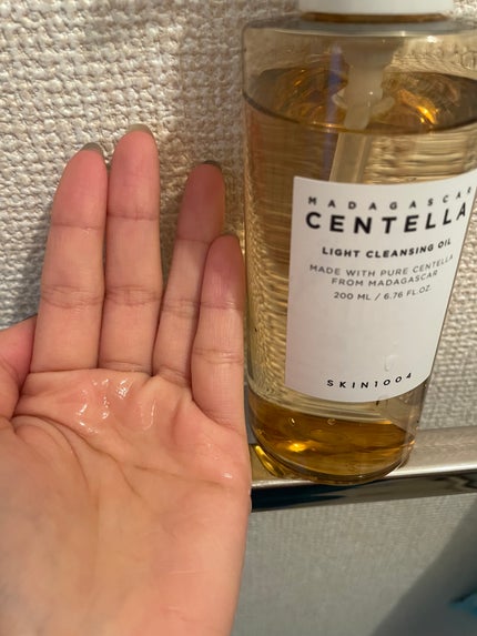 センテラ ライトクレンジングオイル/SKIN1004/オイルクレンジングを使ったクチコミ(2枚目)