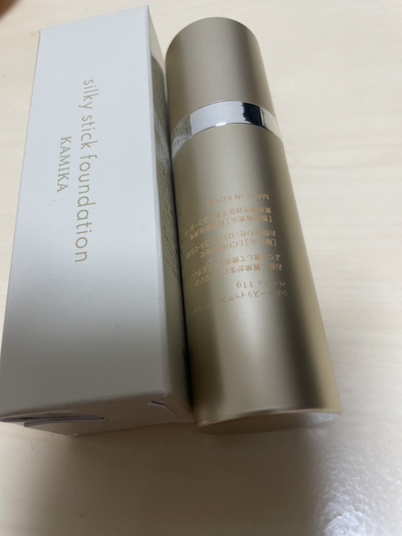 シルキースティックファンデーション/KAMIKA/その他ファンデーションを使ったクチコミ（1枚目）