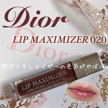 【旧】ディオール アディクト リップ マキシマイザー 020 ブラウン/Dior/リップグロスを使ったクチコミ（1枚目）