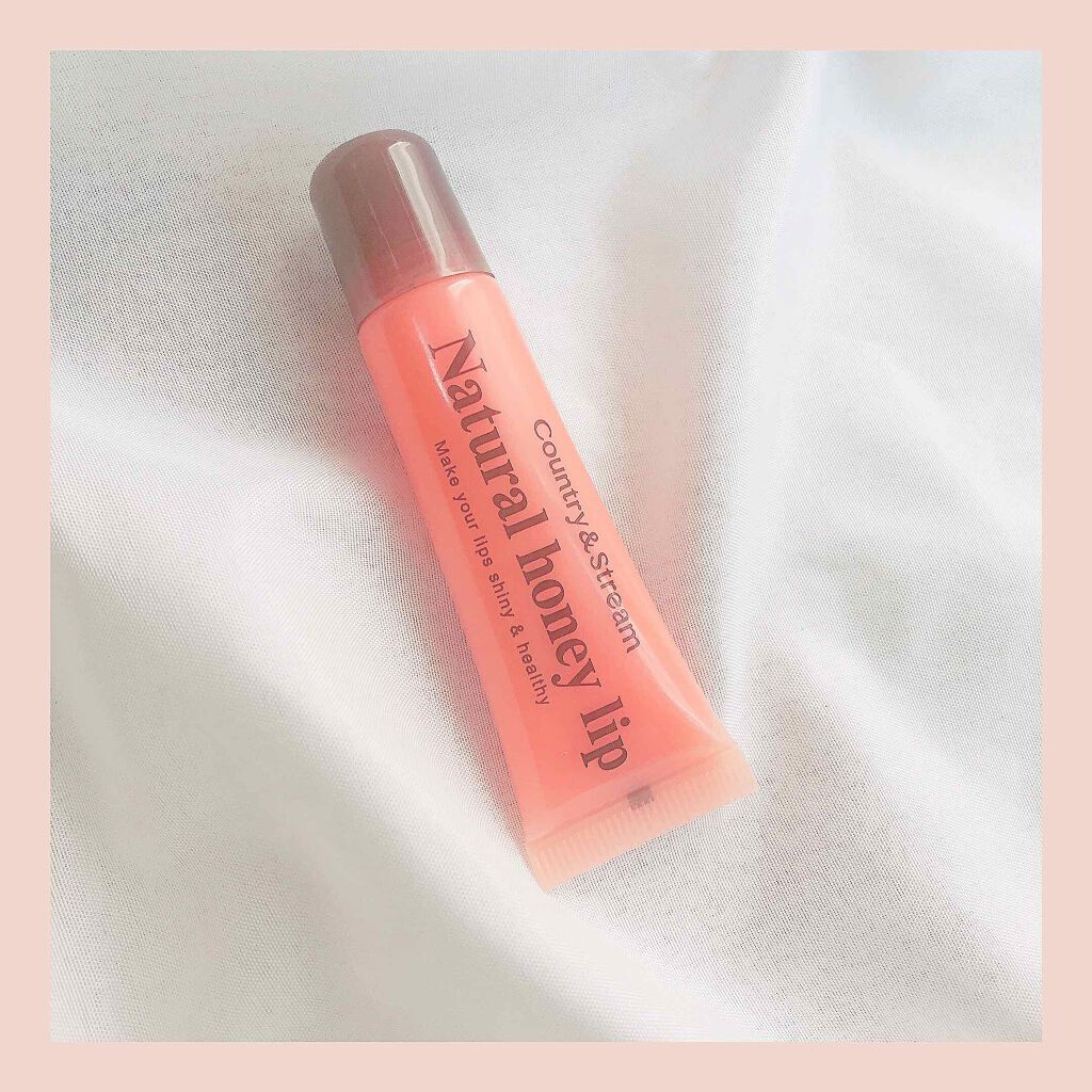ハニーフルリップ もも色ボリューム/カントリー&ストリーム/リップ美容液を使ったクチコミ（1枚目）