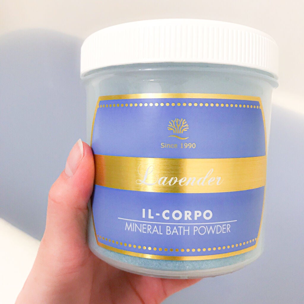 ミネラルバスパウダー ラベンダー/イルコルポ/無機塩系入浴剤を使ったクチコミ(3枚目)