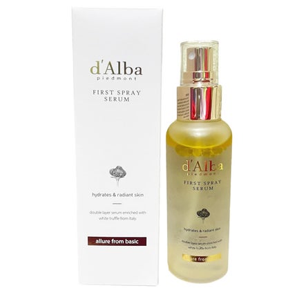 ダルバ ホワイトトリュフファーストスプレーセラム/ダルバ/ミスト状化粧水を使ったクチコミ(1枚目)