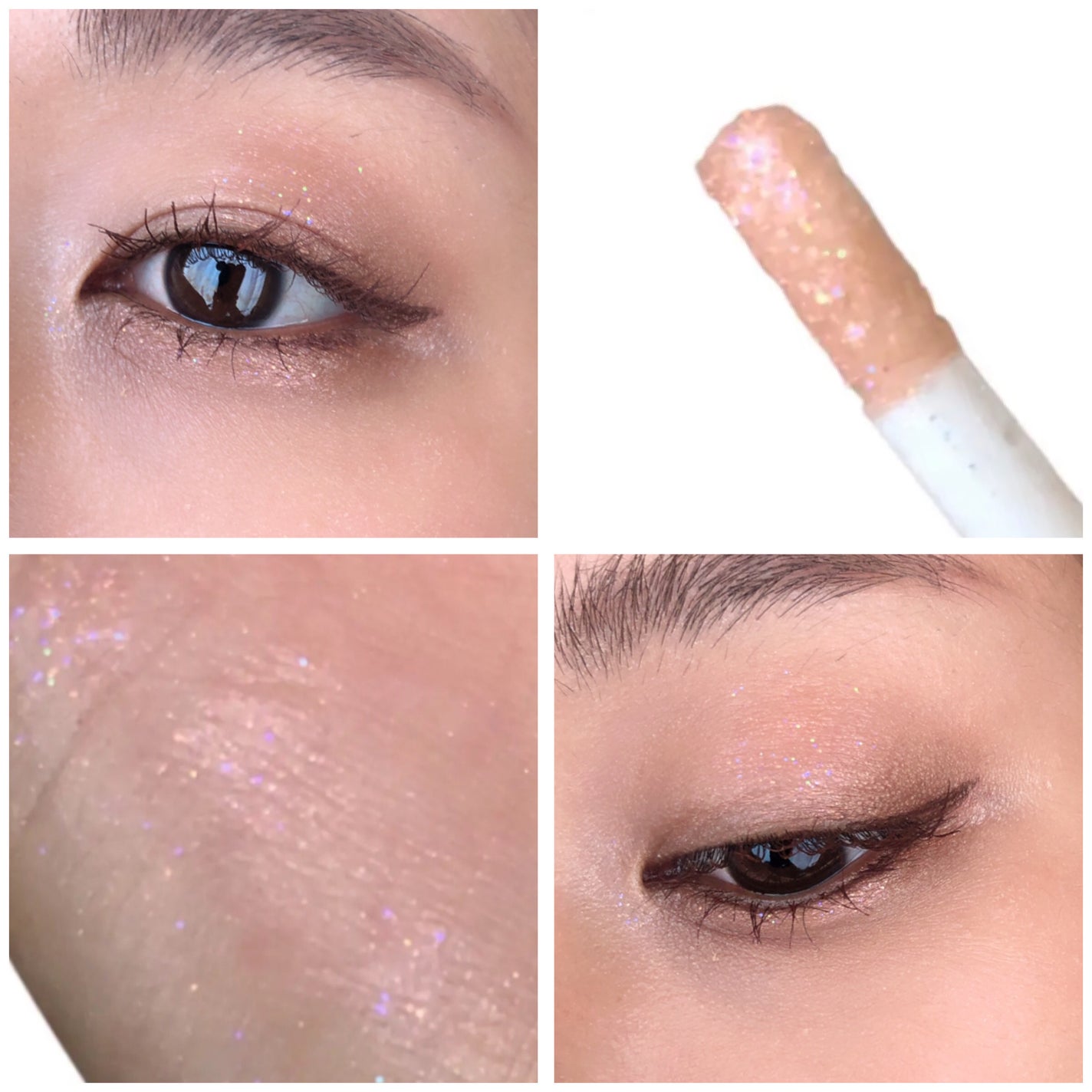 グリッターシャドウ/coou/グリッターを使ったクチコミ(3枚目)