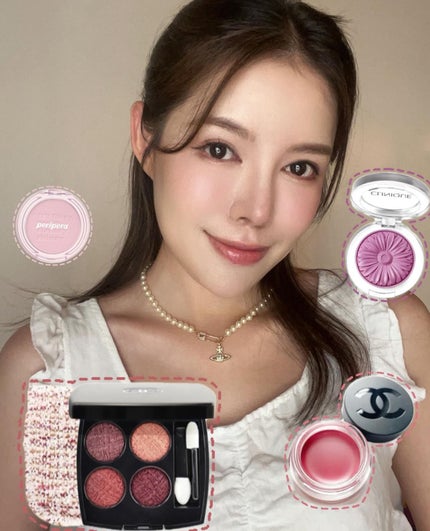 チーク ポップ/CLINIQUE/パウダーチークを使ったクチコミ(4枚目)