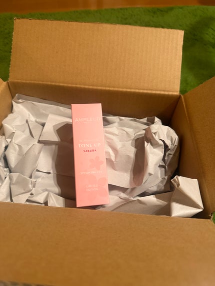 アンプルール WプロテクトUV トーンアップP/アンプルール/日焼け止めローションを使ったクチコミ(2枚目)