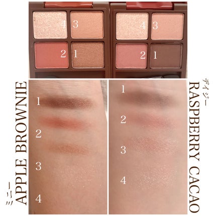 Love Chocolate アイシャドウ/Witch's Pouch/アイシャドウパレットを使ったクチコミ(2枚目)