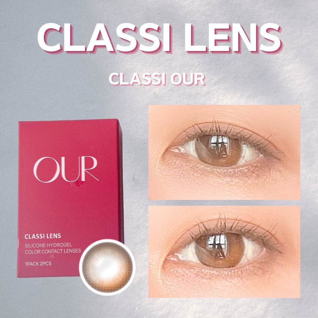 CLASSI OUR/Classilens/１ヶ月（１MONTH）カラコンを使ったクチコミ（1枚目）