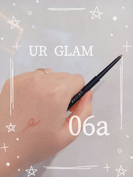 ジェルアイライナーa (TOKYO GIRLS COLLECTION) スモーキーピンク/U R GLAM/ジェルアイライナーの画像