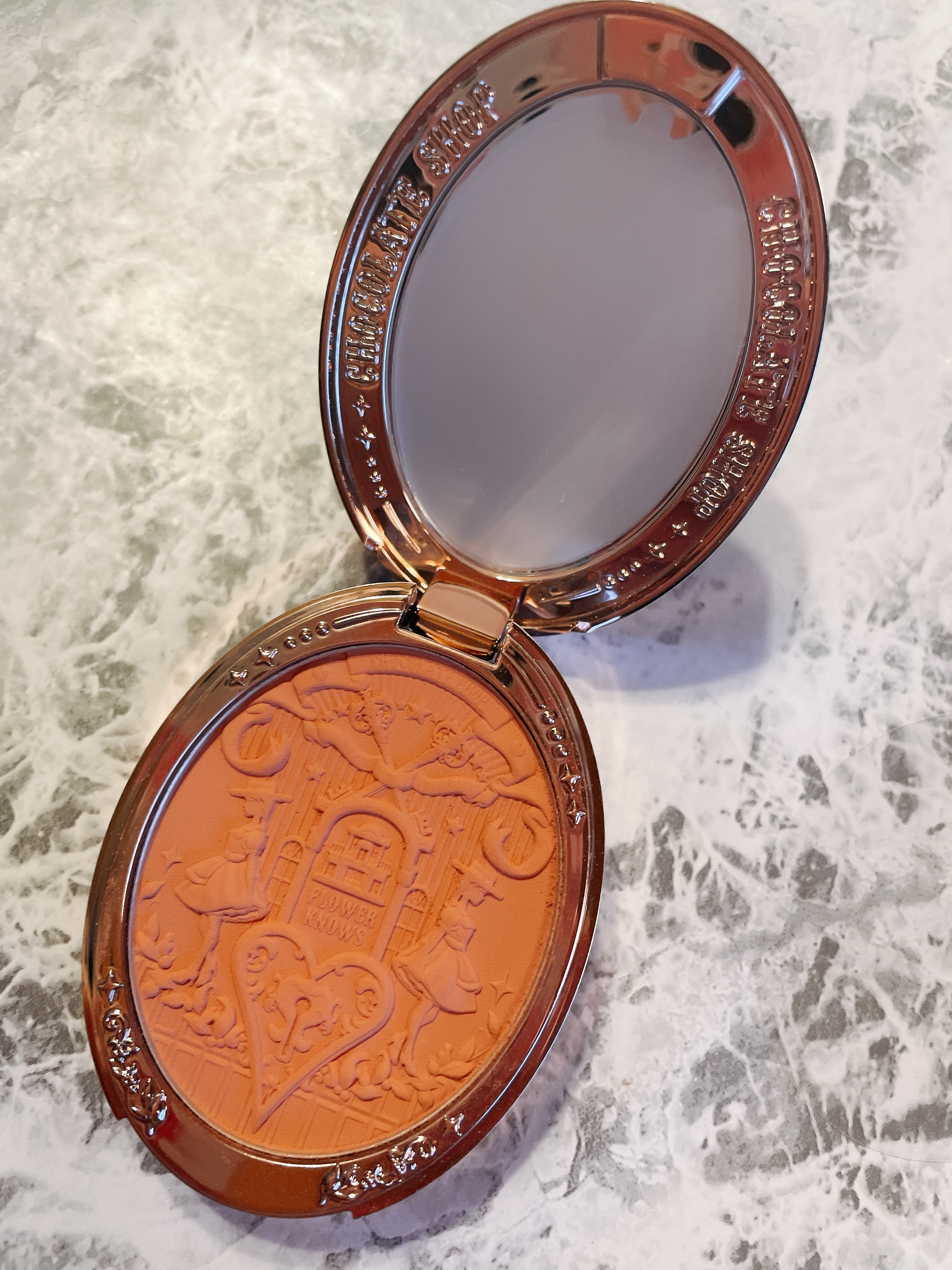 チョコレートシリーズ チークブラッシュ/FlowerKnows/パウダーチークを使ったクチコミ（3枚目）