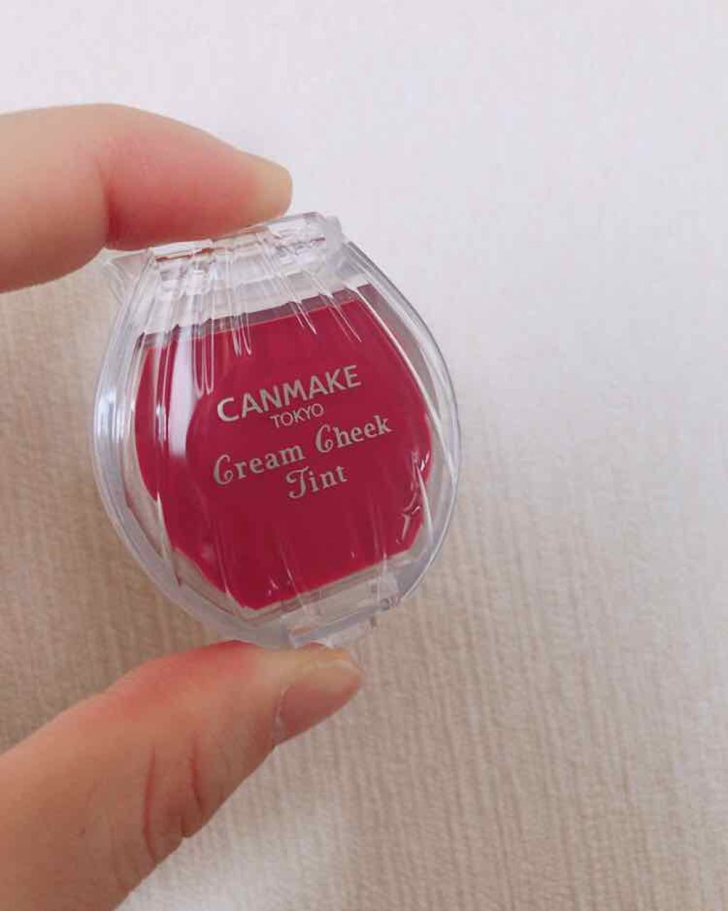 クリームチーク/キャンメイク/ジェル・クリームチークを使ったクチコミ(1枚目)