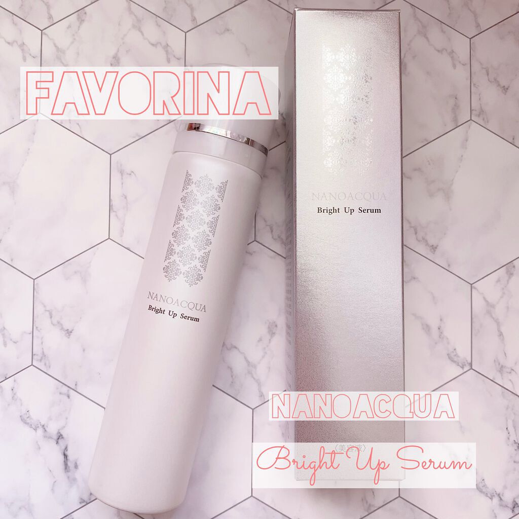 ブライトアップセラム/NANO ACQUA/美容液を使ったクチコミ（1枚目）