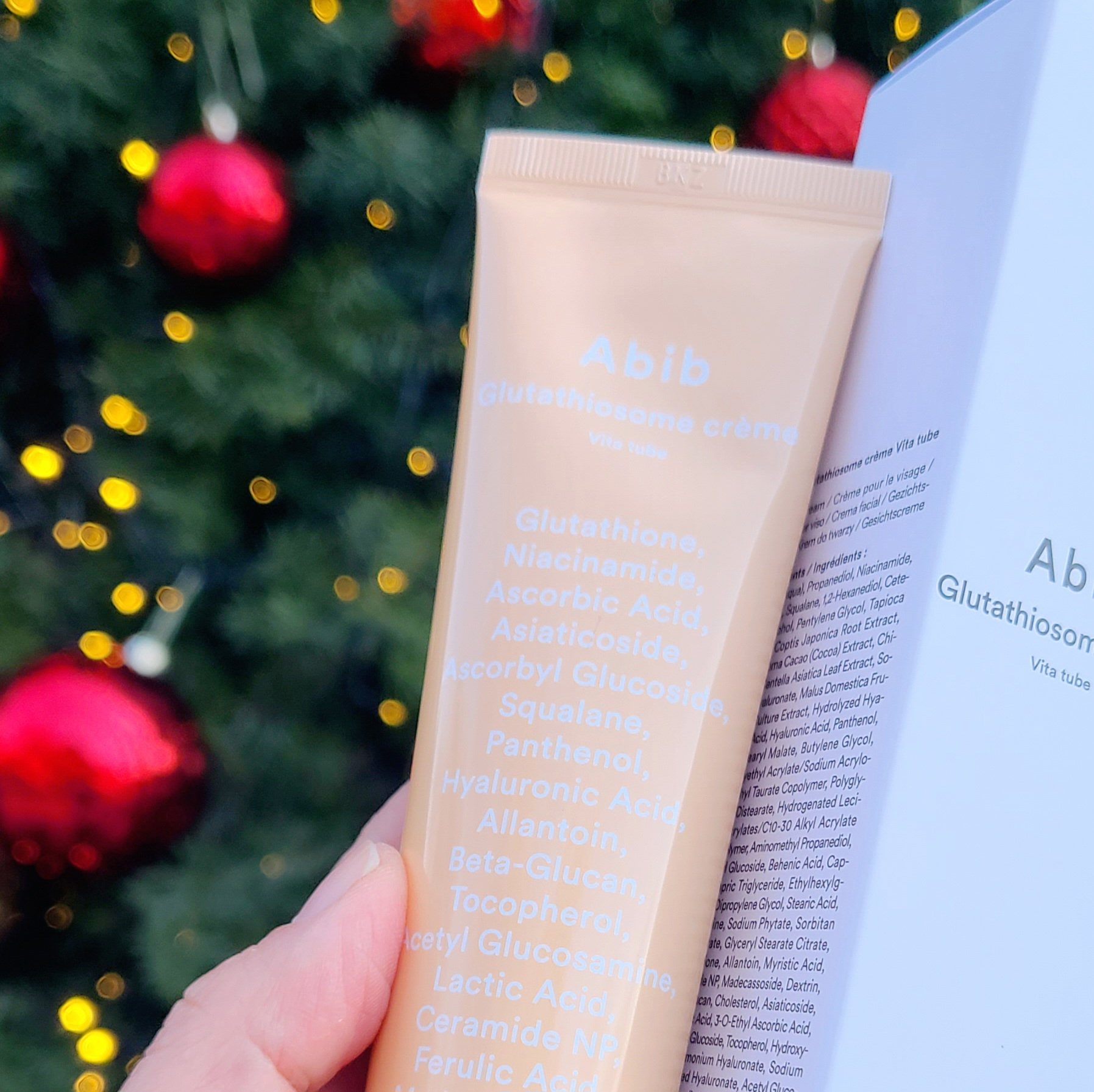 グルタチオンソームクリームビタチューブ/Abib /フェイスクリームを使ったクチコミ（3枚目）