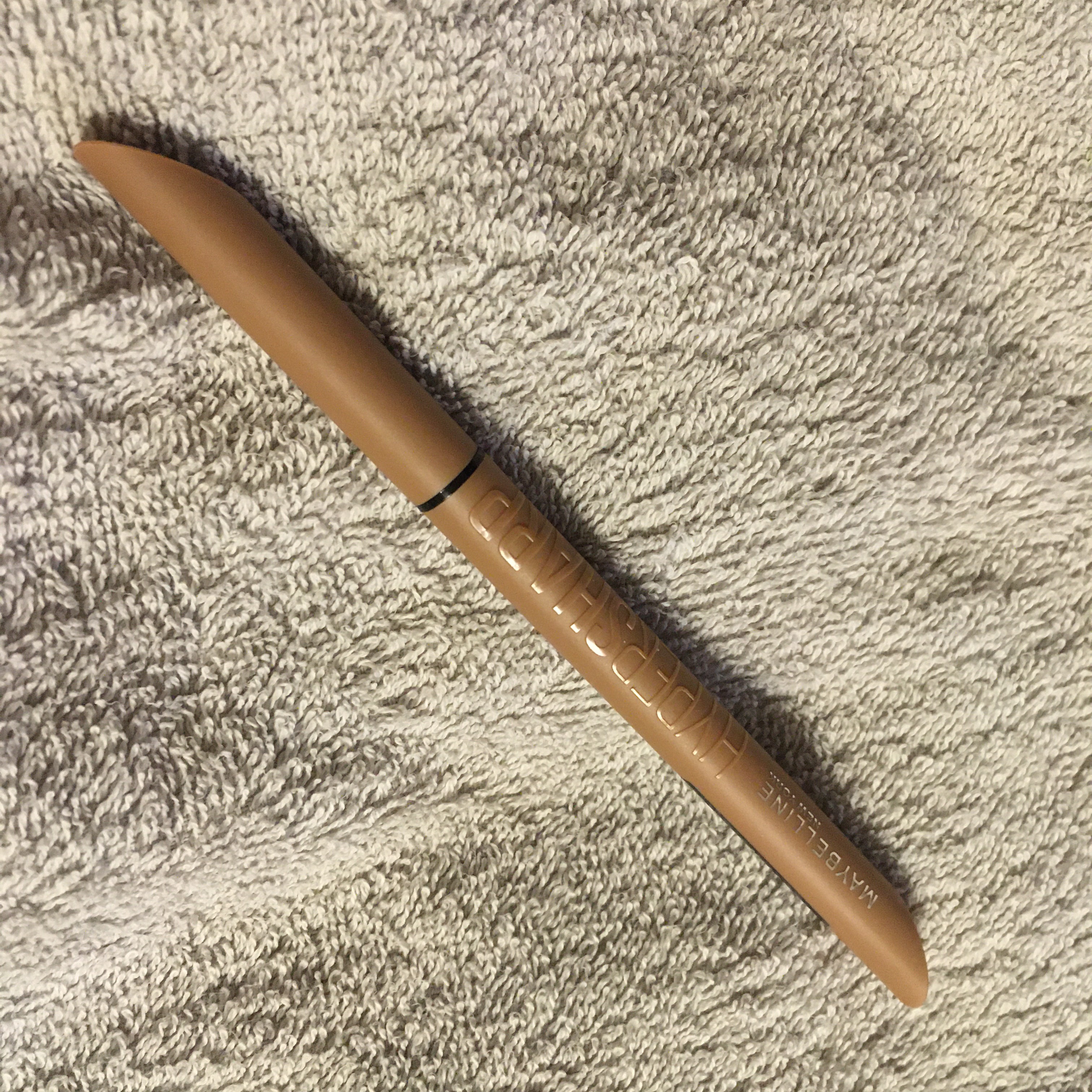 ウルトラカラー アイライナー BR-6 肌なじみ抜群 キャメルベージュ/MAYBELLINE NEW YORK/リキッドアイライナーを使ったクチコミ（1枚目）