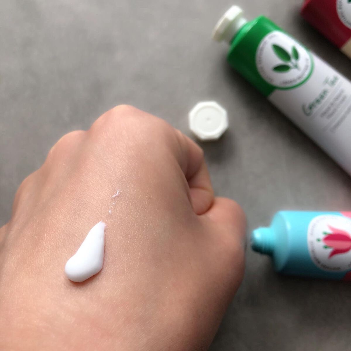 ハンドクリーム(グリーンティー) /ネイチャーリパブリック/ハンドクリームを使ったクチコミ(2枚目)