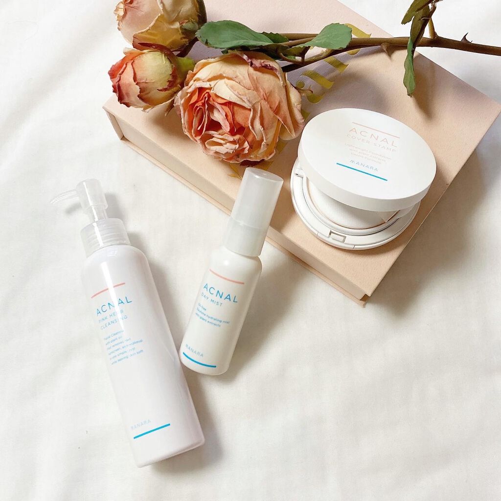 ピンクハーブクレンジング/ACNAL/オイルクレンジングを使ったクチコミ（1枚目）