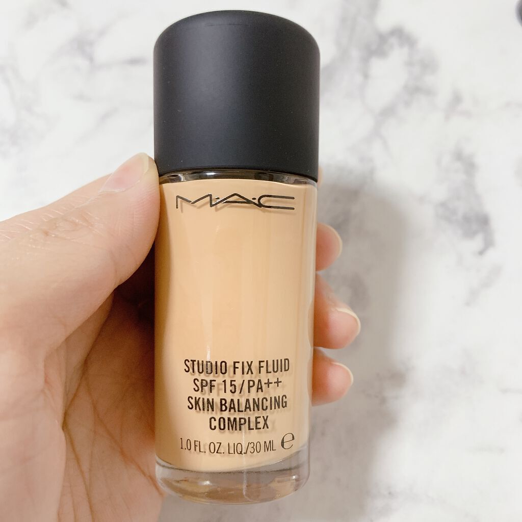 スタジオフィックス フルイッド SPF 15/M・A・C/リキッドファンデーションを使ったクチコミ（1枚目）