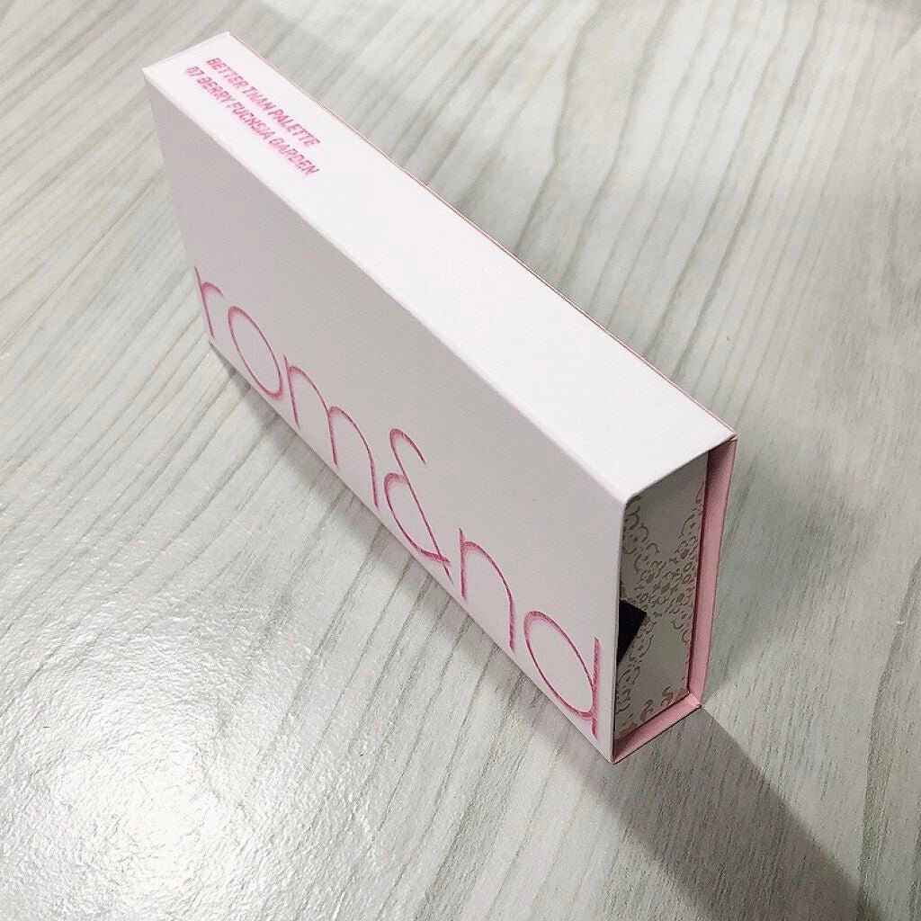 ベターザンパレット/rom&nd/アイシャドウパレットを使ったクチコミ(3枚目)