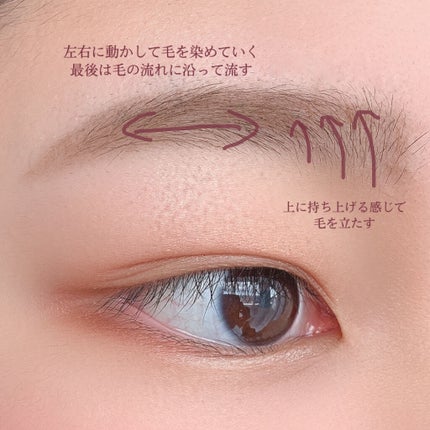 カラーリングアイブロウ/ヘビーローテーション/眉マスカラを使ったクチコミ(2枚目)