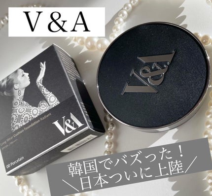 ロングウェアクッションファンデーション/V&Aビューティー/クッションファンデーションを使ったクチコミ(1枚目)