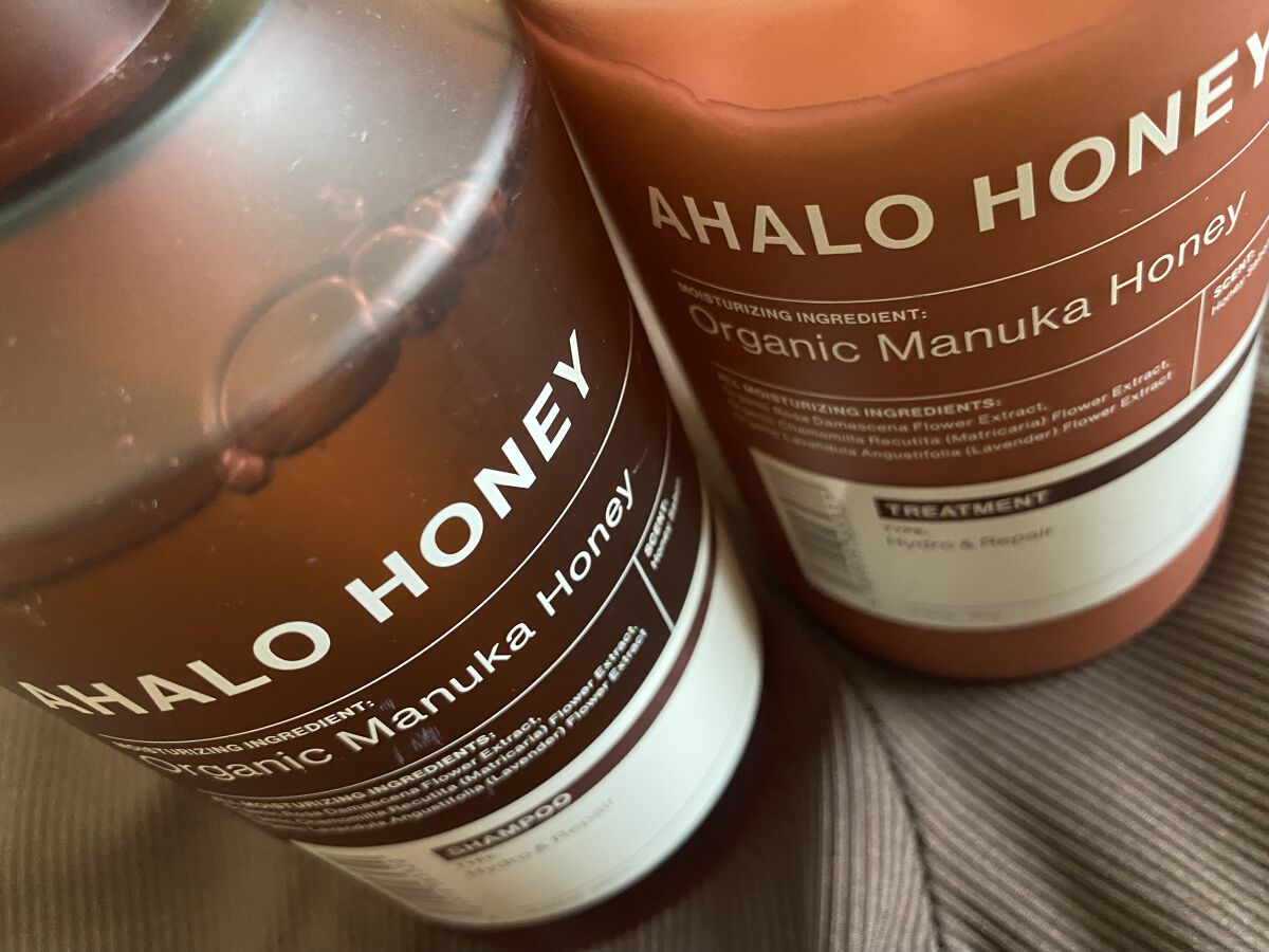 ハイドロ＆リペア ジェントル シャンプー／ヘアトリートメント/AHALO HONEY/市販シャンプーを使ったクチコミ（1枚目）