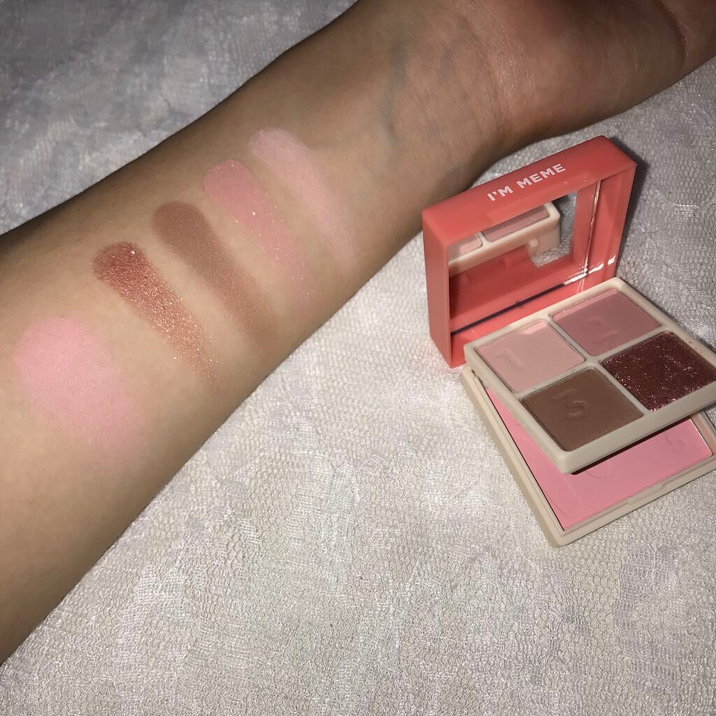 マルチキューブ/i’m meme/アイシャドウパレットを使ったクチコミ(2枚目)