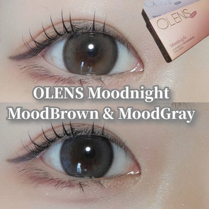 Moodnight 1day/OLENS/カラーコンタクトレンズを使ったクチコミ(1枚目)