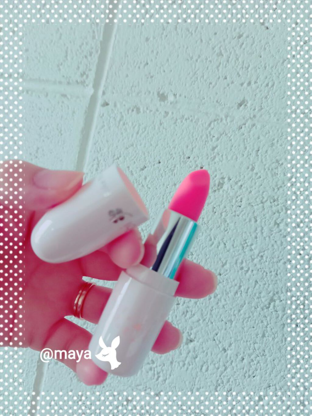 フェイクヌードリップ/素肌記念日/リップティントを使ったクチコミ（3枚目）