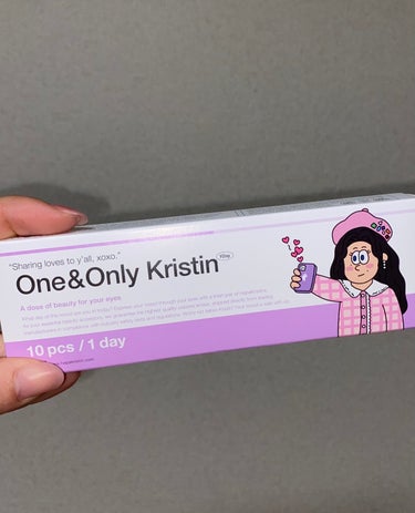 One & Only Kristin/Hapa kristin/カラーコンタクトレンズを使ったクチコミ（2枚目）