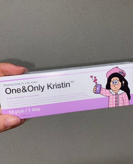 One & Only Kristin/Hapa kristin/カラーコンタクトレンズを使ったクチコミ(2枚目)