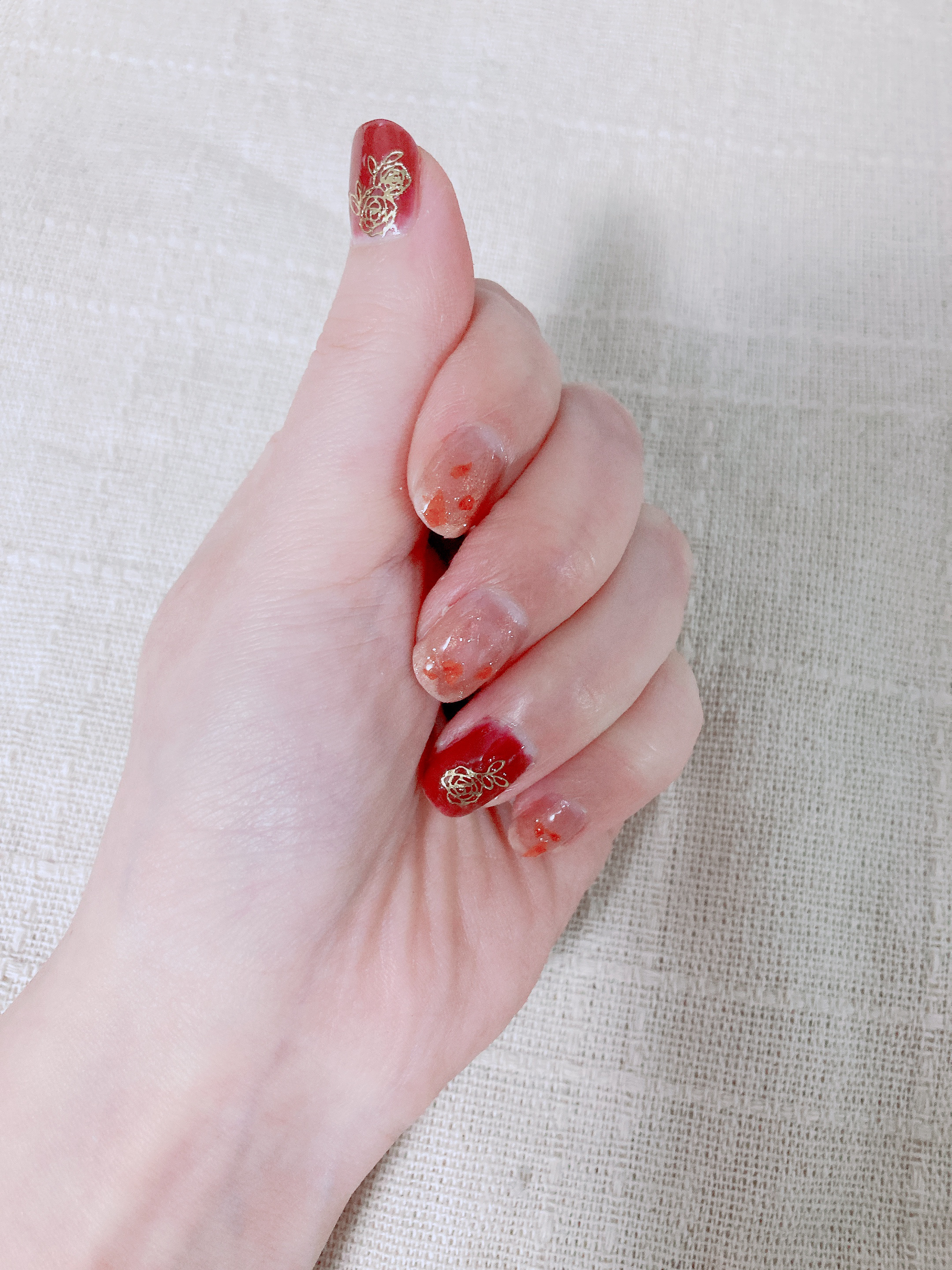 ネイルファンデーション/パラドゥ/マニキュアを使ったクチコミ（1枚目）