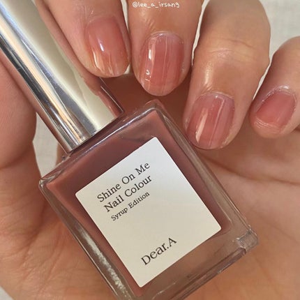 シャインオンミーネイルカラー/Dear.A/マニキュアを使ったクチコミ(4枚目)
