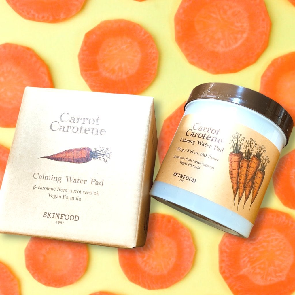 キャロットカロテン カーミングウォーターパッド/SKINFOOD/トナーパッドを使ったクチコミ(3枚目)