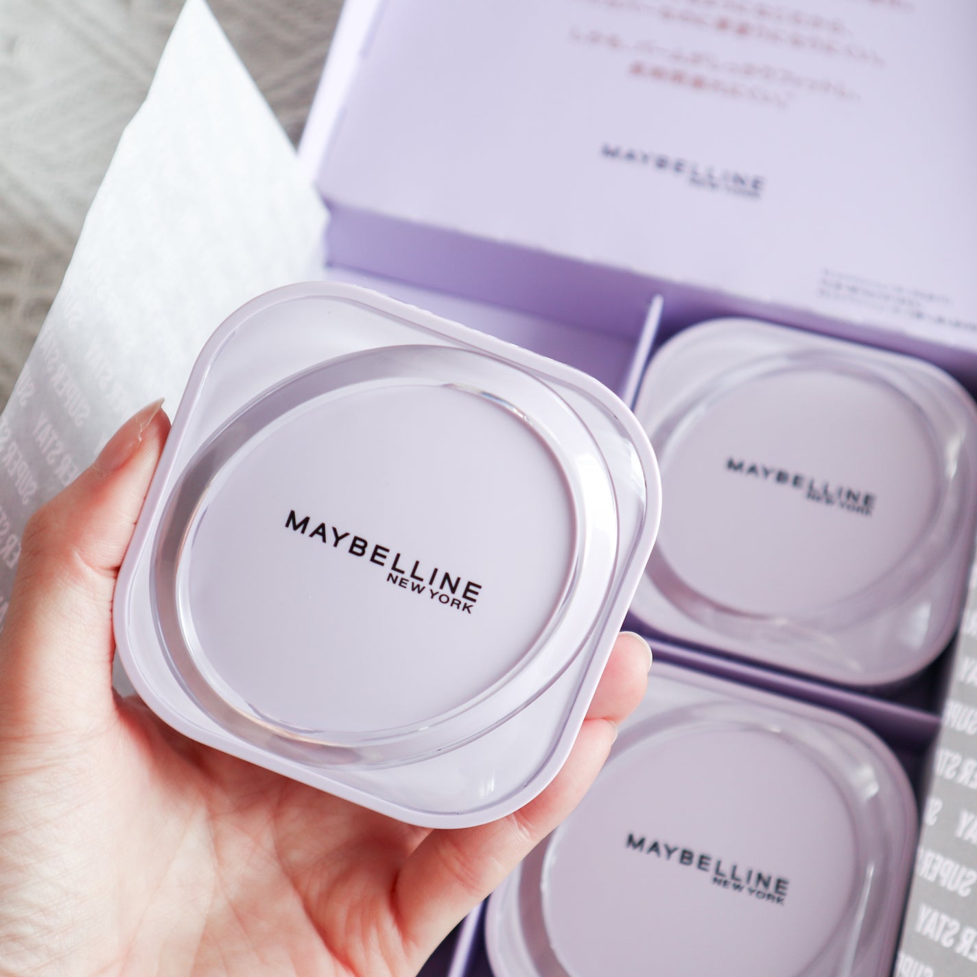 SPステイ クリームパクト ファンデーション/MAYBELLINE NEW YORK/クリーム・エマルジョンファンデーションを使ったクチコミ(1枚目)