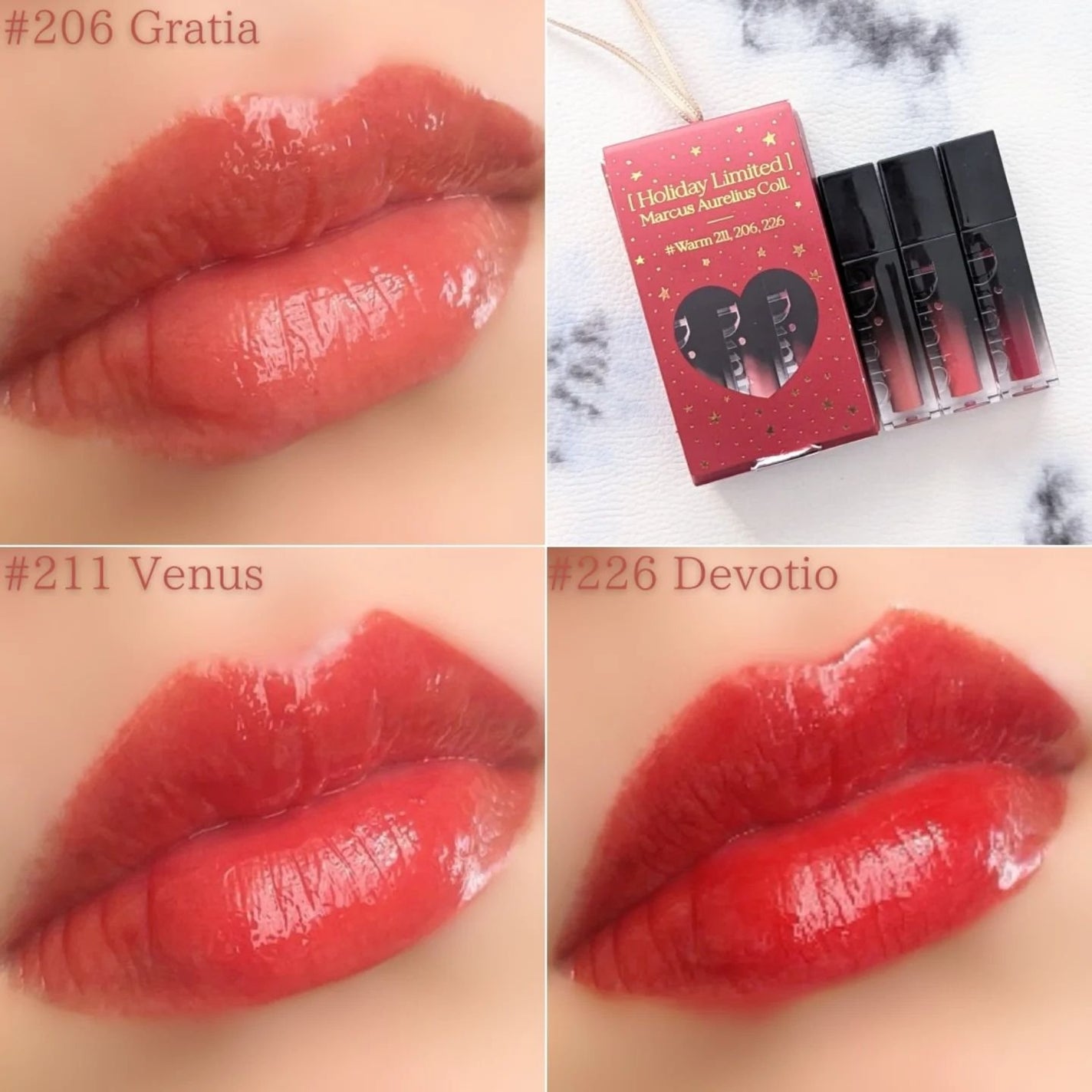 ぽつみん on LIPS 「.#提供#Dinto様から1箱にミニリップが3色入ったクリスマ..」(3枚目)