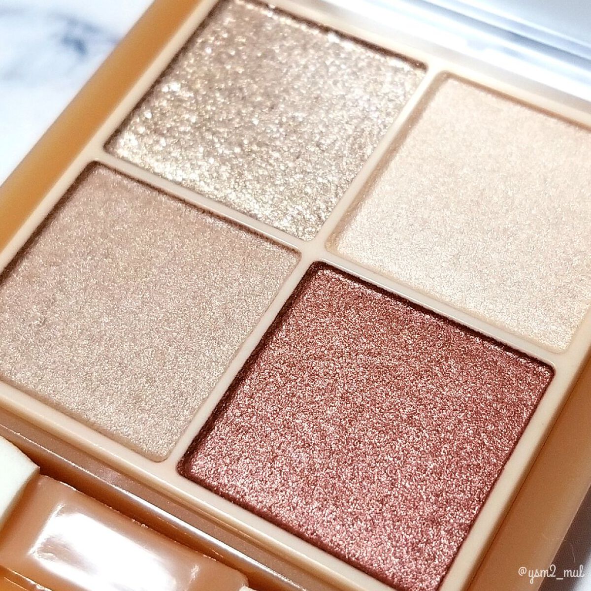 ベージュトーンアイシャドウ/CEZANNE/アイシャドウパレットを使ったクチコミ(7枚目)