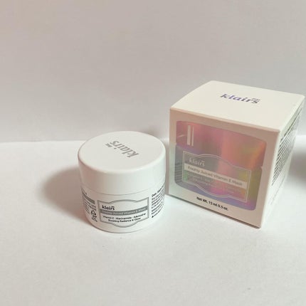 フレッシュリージュースドビタミンEマスク(90g)/Klairs/フェイスクリームを使ったクチコミ(2枚目)