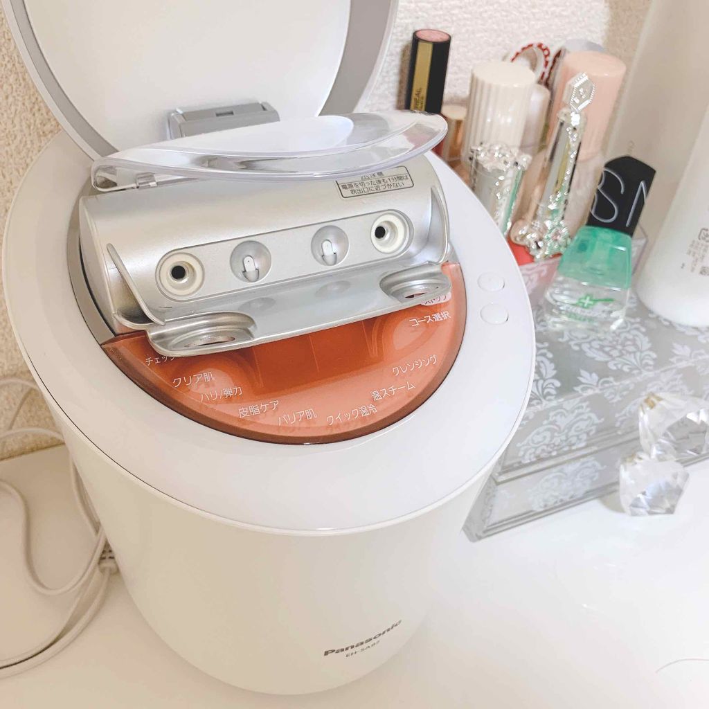 スチーマー ナノケア/Panasonic/美顔器・マッサージを使ったクチコミ(1枚目)