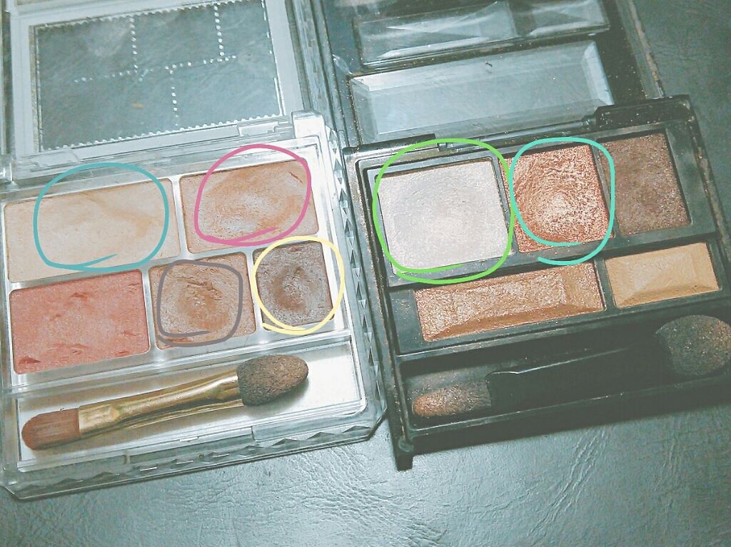パーフェクトマルチアイズ/キャンメイク/アイシャドウパレットを使ったクチコミ(2枚目)