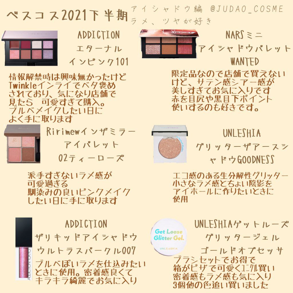 グリッター ザ アースシャドウ N°1グッドネス/unleashia/単色アイシャドウを使ったクチコミ（1枚目）