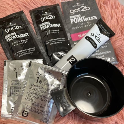 ボンディング・ブリーチ/got2b/ブリーチ剤を使ったクチコミ(1枚目)