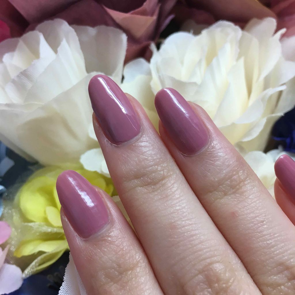 プレイフル アップデートネイル pun-01 モーヴピンク/PLAYFUL/オールインワンネイルを使ったクチコミ（3枚目）