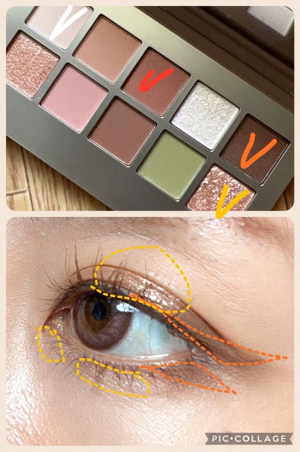 ニューデップスアイシャドウパレット/hince/アイシャドウパレットを使ったクチコミ(5枚目)