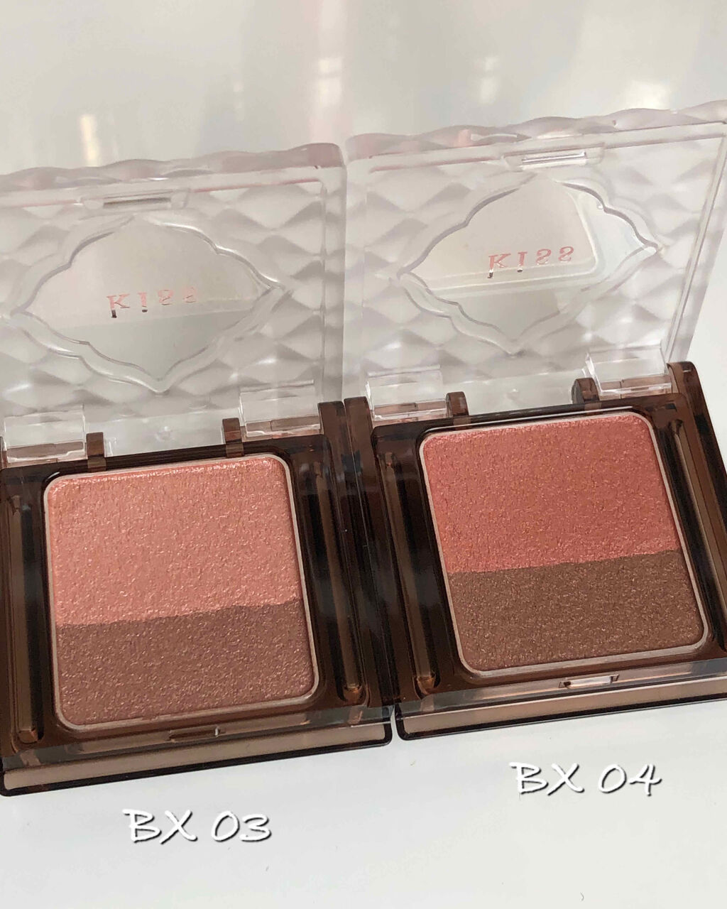 デュアルアイズBX/KiSS/アイシャドウパレットを使ったクチコミ（2枚目）