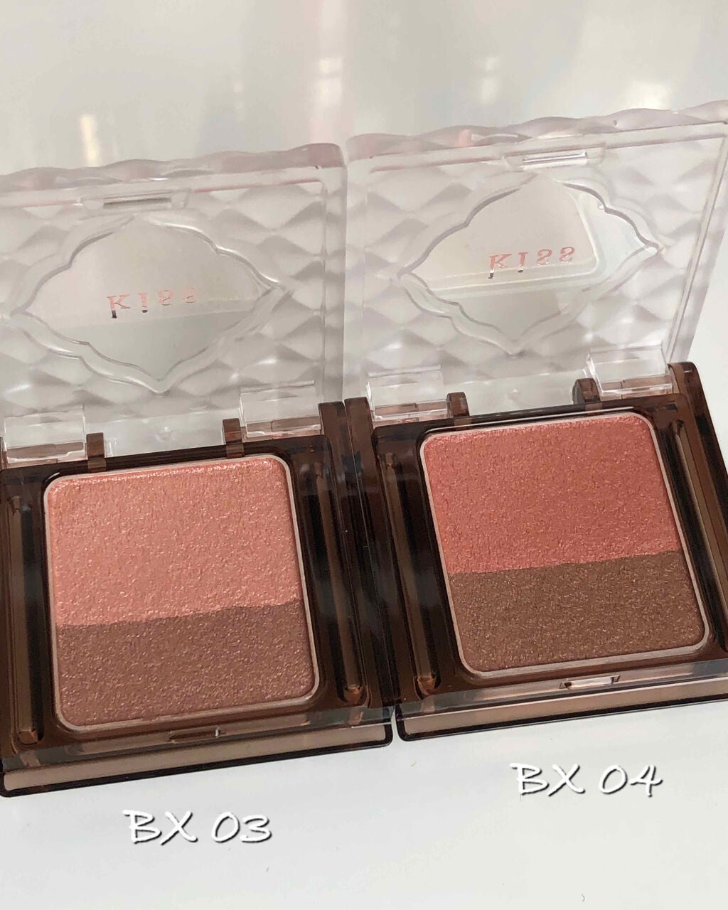デュアルアイズBX/KiSS/アイシャドウパレットを使ったクチコミ(2枚目)